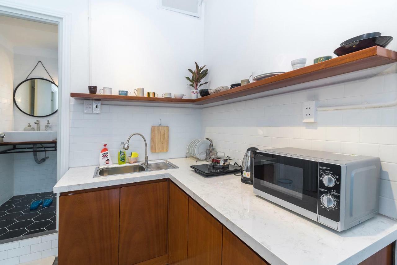 The Wooden Apartments - In The Heart Of Ben Thanh โฮจิมินห์ซิตี้ ห้อง รูปภาพ