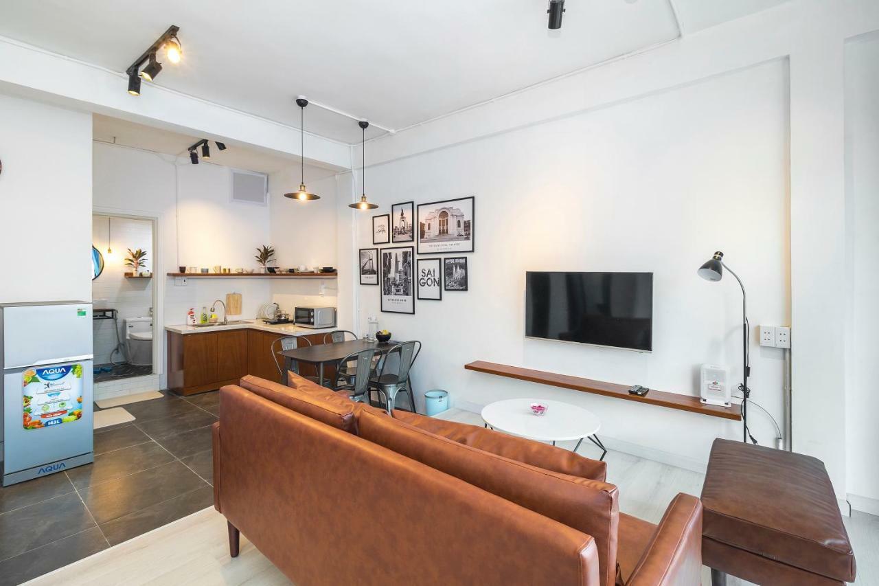 The Wooden Apartments - In The Heart Of Ben Thanh โฮจิมินห์ซิตี้ ห้อง รูปภาพ