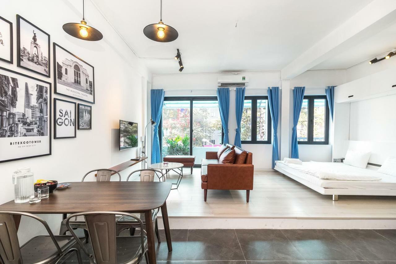 The Wooden Apartments - In The Heart Of Ben Thanh โฮจิมินห์ซิตี้ ห้อง รูปภาพ